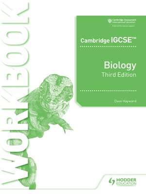 cover image of Cambridge IGCSE&#8482; Biology Workbook